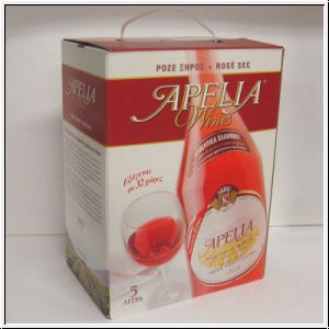 Greek Wine Cellars Kourtaki Apelia Rosewein trocken Box 5l