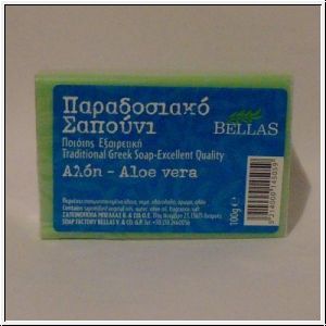 Olivenoelseife Bellas Aloe Vera 100g