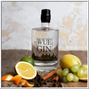 Wue Gin 0,5L 44% vol. Wuerzburger Dry Gin handcrafted